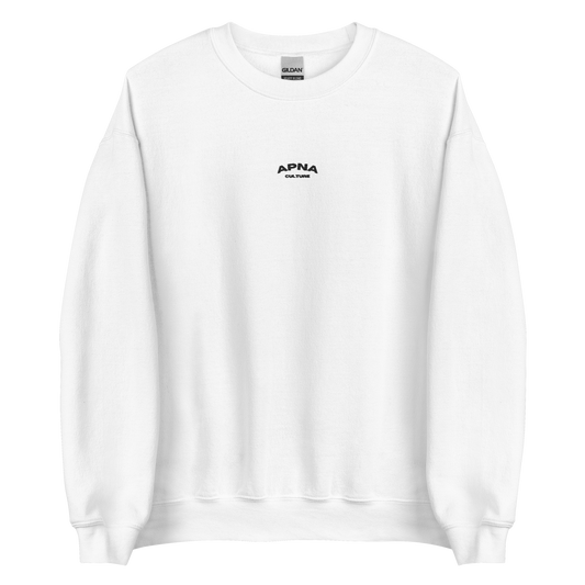 White Logo Sweatshirt | ਚਿੱਟਾ ਲੋਗੋ ਸਵੈਟਰ